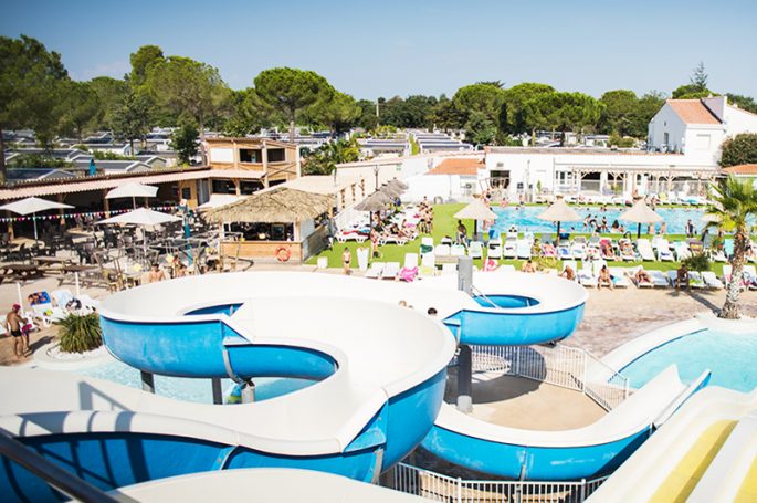 Parc aquatique du camping Argelès Vacances